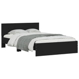 Bed Frame without Mattress Black 135x190 cm Double 3207505