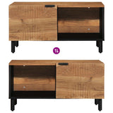 Coffee Table 80x50x40 cm Solid Wood Acacia 4017760