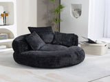 COOLMORE Lazy Sofa Durable Comfort Lounger High Back Bean Bag Chair Couch With Three Pillows for W2678P312246
