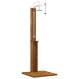 Outdoor Shower 217 cm Solid Acacia Wood and Stainless Steel 903110