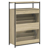 Shoe Cabinet Sonoma Oak 75x34x112 cm Engineered Wood 840035