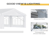 8m x 4m Garden Gazebo Marquee Party Tent Wedding Portable Garage Carport Event shelter Car Canopy T3398P313557