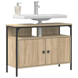 Bathroom Sink Cabinet Brown 80 x 30 x 60 cm Engineered wood 864341