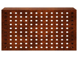 Air Conditioner Cover Rusty 110 x 50 x 80 cm Weathering Steel 8014142