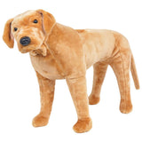 Standing Plush Toy Labrador Dog Light Brown XXL 91329
