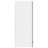 Hanging Cabinet with Door Grey Sonoma and White 40 x 31 x 80 cm 884263