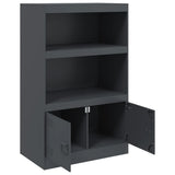 Sideboard Anthracite 67x39x107 cm Steel 841669