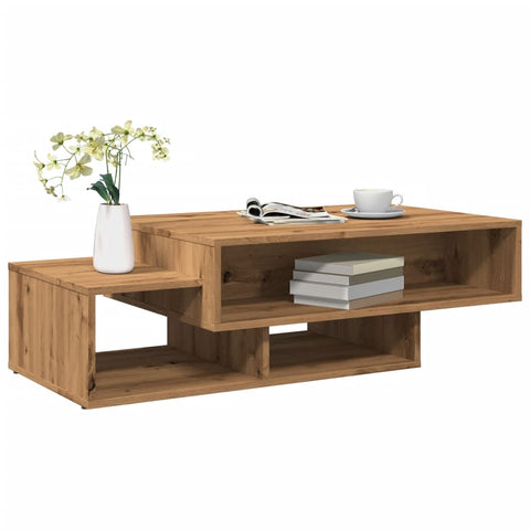 ZNTS Coffee Table Artisan Oak 105x55x32 cm Engineered Wood 856671