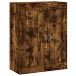 Highboard Smoked Oak 69.5x34x180 cm Engineered Wood 3199838
