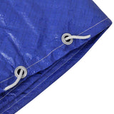 Pool Covers 2 pcs PE Round 460 cm 90 g/m 3082801