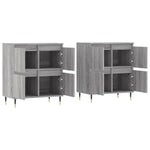 Sideboards 2 pcs Grey Sonoma Engineered Wood 3190171