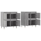 Sideboards 2 pcs Grey Sonoma Engineered Wood 3190171