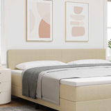 Headboard with Headboard Light Green Grey 200 cm Faux Leather 42007068
