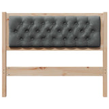 Headboard Other Brown and dark grey 100 cm Solid pine wood 879025