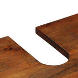 Bathroom Cabinet Set 2 pcs Honey Brown Solid Mango Wood 3310147