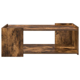 Coffee Table Smoked Oak 90 x 50 x 33 cm Engineered Wood 8000998
