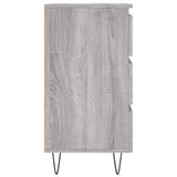 ZNTS Bedside Cabinet Grey Sonoma 40x35x69 cm Engineered Wood 826936