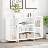 Sideboard White 120x30x75 cm Engineered Wood 809620