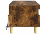 LED TV Cabinet Smoked Oak Engineered Wood 896770