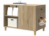 Cat House Sonoma 72 x 42.5 x 70 cm Engineered Wood 8000682