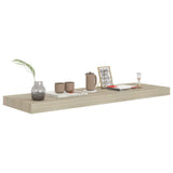 Floating Wall Shelves 4 pcs Oak 80x23.5x3.8 cm MDF 323879