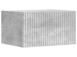 TV Wall Cabinet Set 4 pcs Concrete Grey Engineered Wood 3408910
