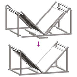 Firewood Rack Black 70x43x34.5 cm Cold-rolled steel 864173