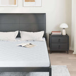 Mattress with Coconut Layer White 200 x 140 cm PU Foam 4106386