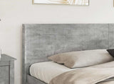 Headboard Concrete Grey Engineered Wood 889558