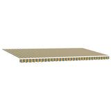 Retractable Awning Retractable Manual Multicolour 600 x 300 cm 3331685