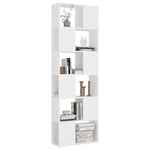 Book Cabinet Room Divider White 60x24x186 cm 809098