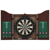 Professional Dart Set with Dartboard and Cabinet Sisal Steel 91462