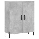Highboard Concrete Grey 69.5x34x180 cm Engineered Wood 3189265