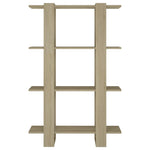 Book Cabinet/Room Divider Sonoma Oak 80x30x123.5 cm 811577