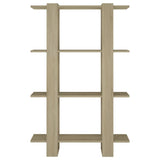 Book Cabinet/Room Divider Sonoma Oak 80x30x123.5 cm 811577