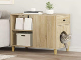Cat House Sonoma 72 x 42.5 x 70 cm Engineered Wood 8000682