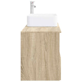Bathroom Furniture Set 2 pcs Sonoma Oak Engineered Wood 3404046