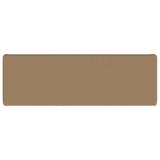 2-Piece Bench Cushions VUGHT 2 pcs 100% Polyester Taupe 952033