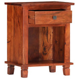 Bedside Cabinet 40x30x50 cm Solid Acacia Wood 286265