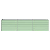 Raised Garden Bed Pastel Green 240 x 40 x 55 cm 8006261