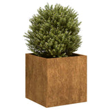 Planter Rusty 40x40x40 cm Weathering Steel 860667
