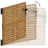 Garden Gate 100x100 cm Corten Steel Square Design 153251