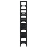 Bookshelf Black Engineered wood Large Bookshelf Rectangular 838858