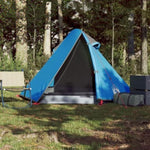 ZNTS Camping Tent Dome 2-Person Blue Waterproof 94320