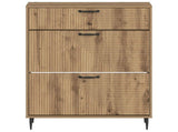 Shoe Cabinet HAARLEM 78 x 24 x 103 cm Engineered Wood 896884