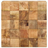 Coffee Tables 2 pcs with Block Design Rough Mango Wood 286435