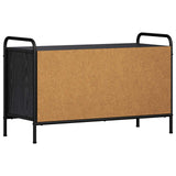 TV Cabinet 79.5 x 33 x 50 cm Black Oak Engineered Wood 8013728