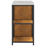 Kitchen Storage Set HATTEM 2 pcs Rusty Steel 3392693
