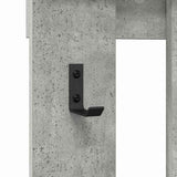 Wall-Mounted Coat Rack Concrete Grey 100 x 10 x 100 cm 874510