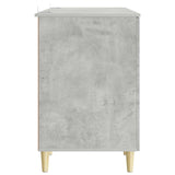 Desk Concrete Grey Engineered Wood 142.5 x 50 x 75 cm 3414615